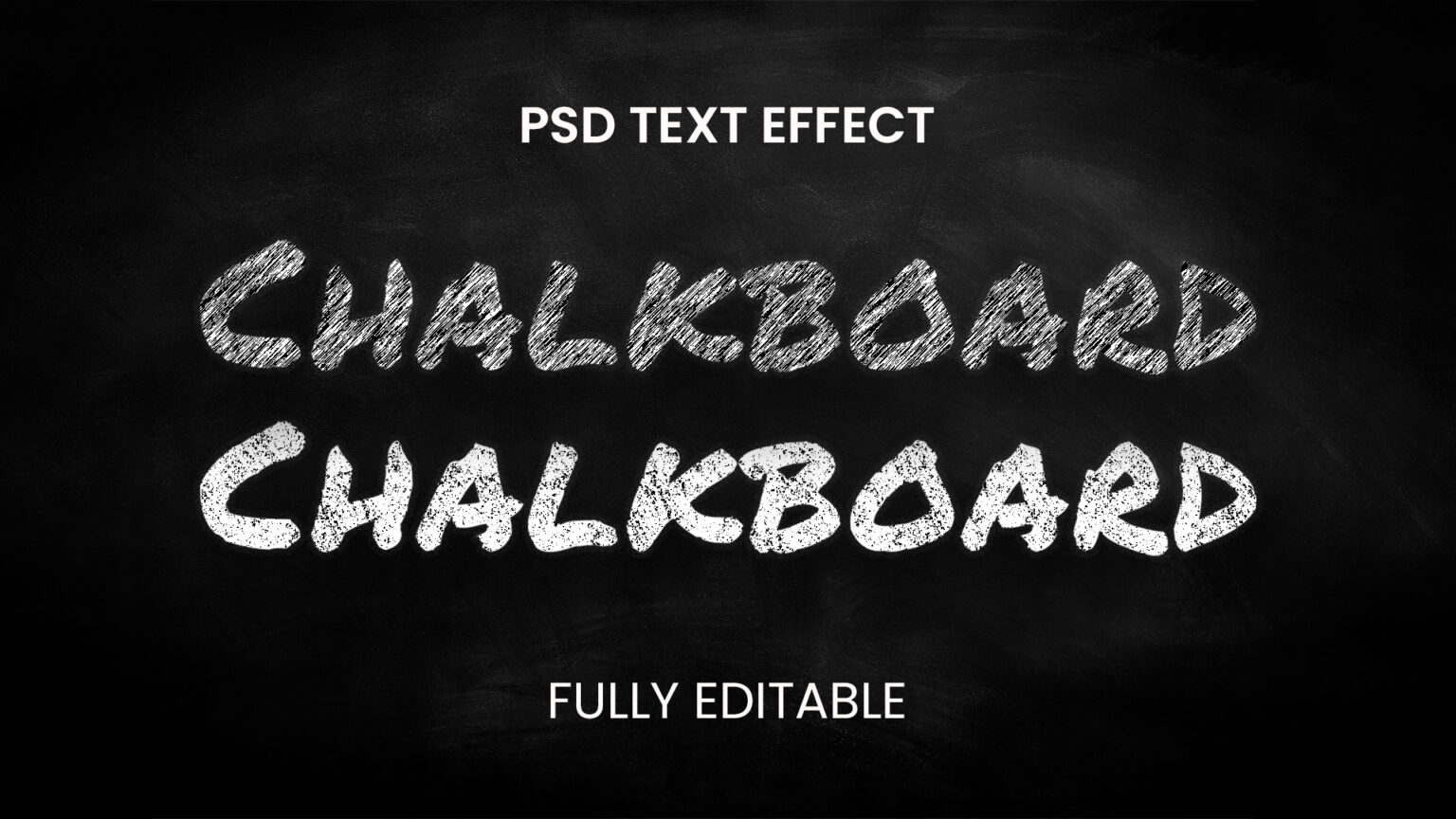 Free Chalk Text Effect FreeGraphica