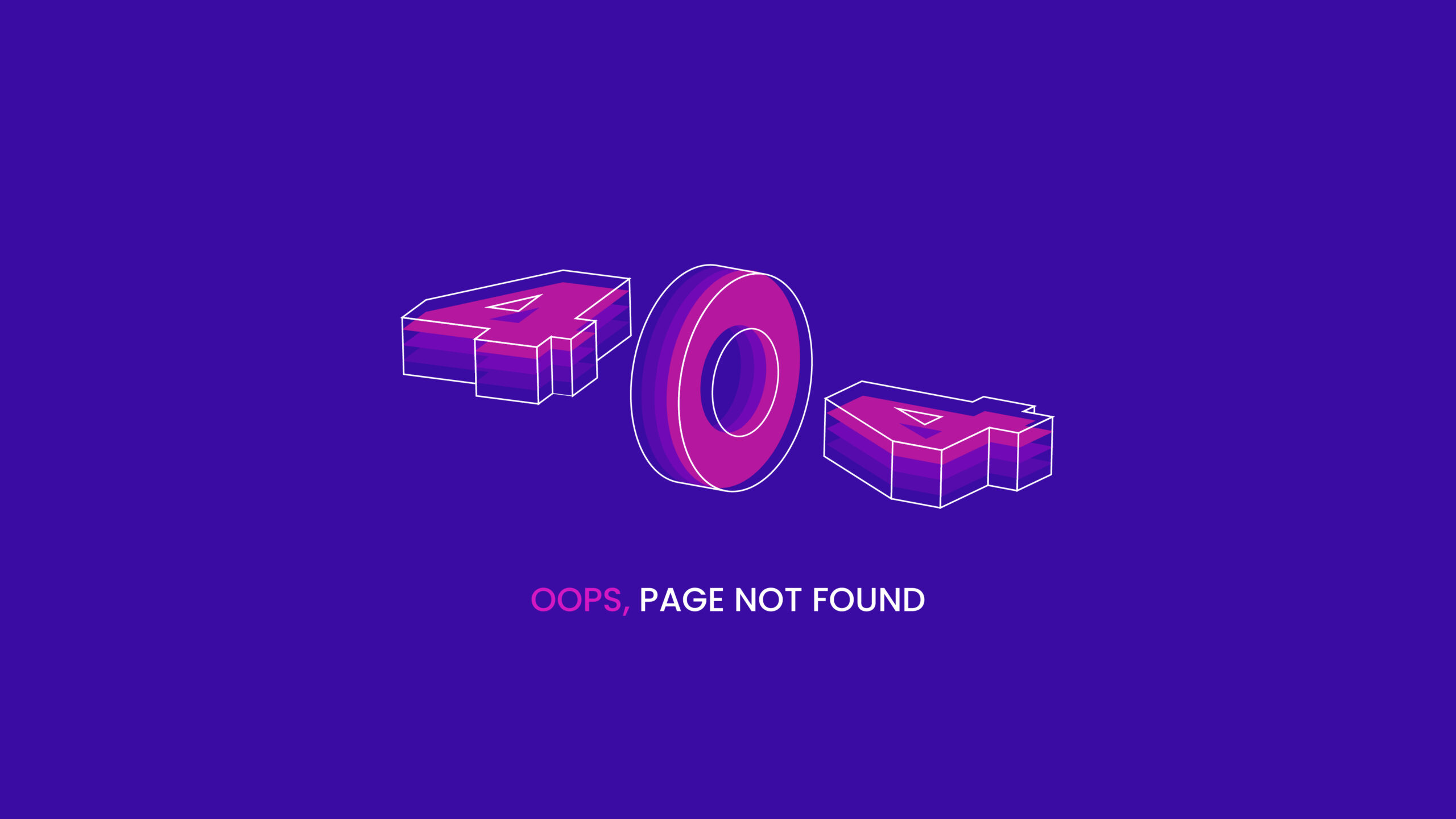 404 Page Not Found Template