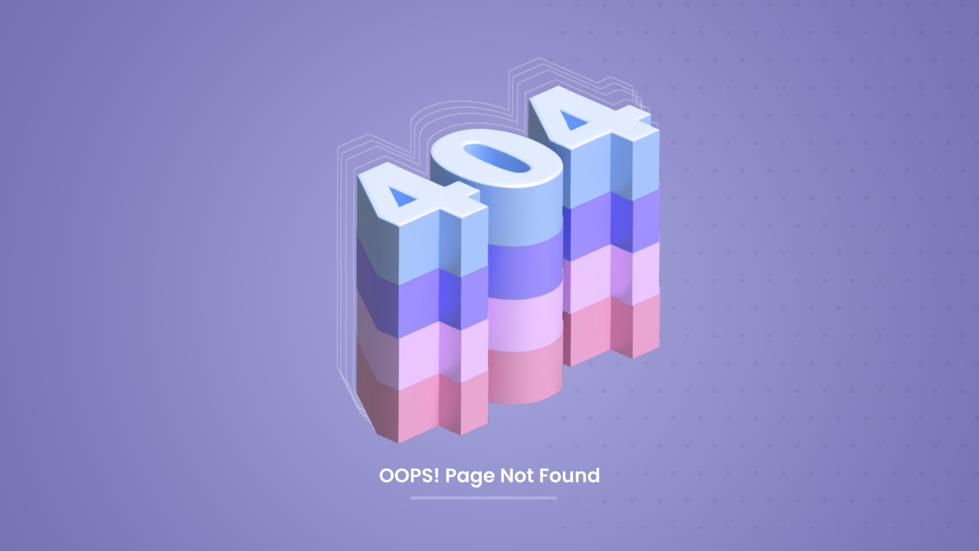 Free 404 Page Vector