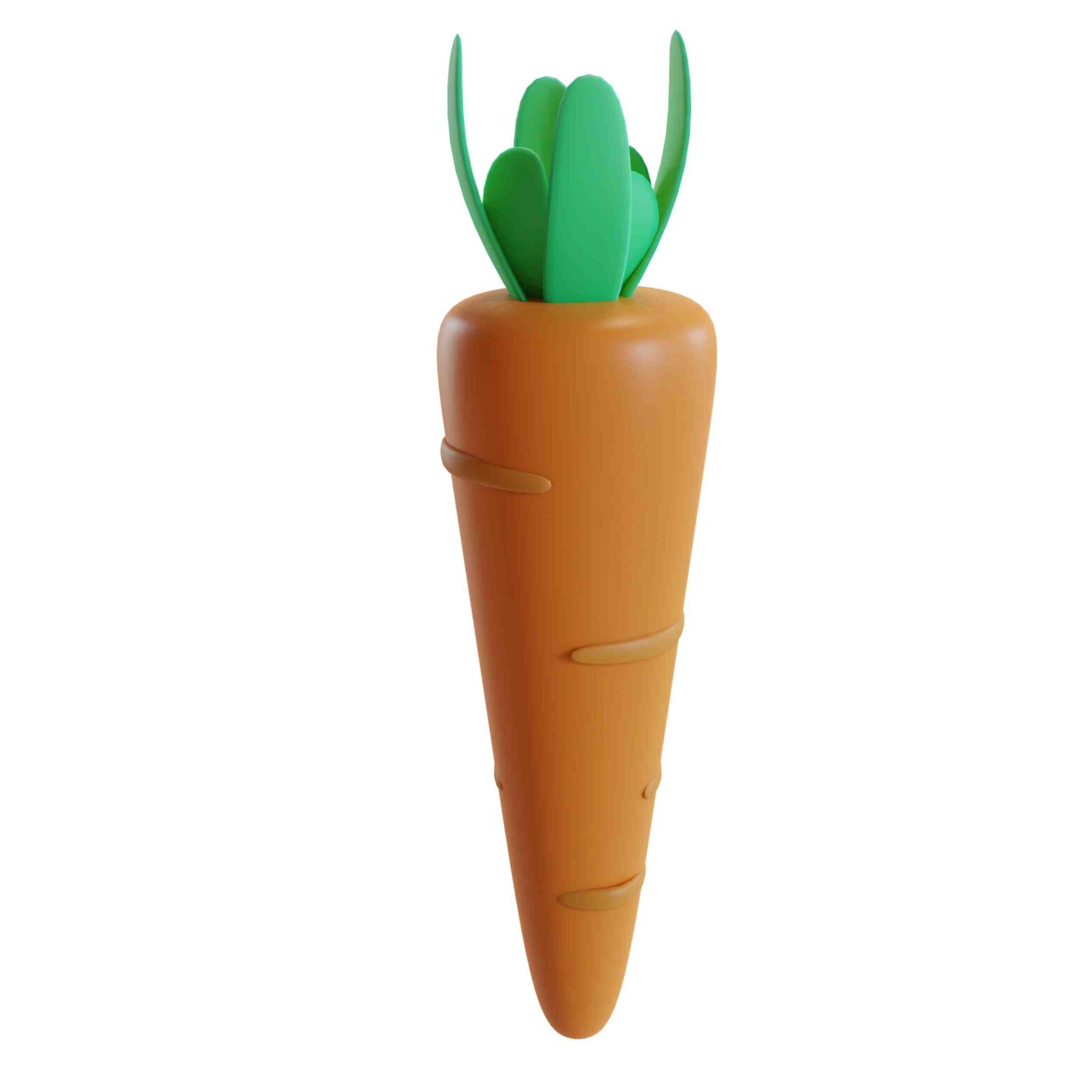 Free Carrot 3D Model - FreeGraphica