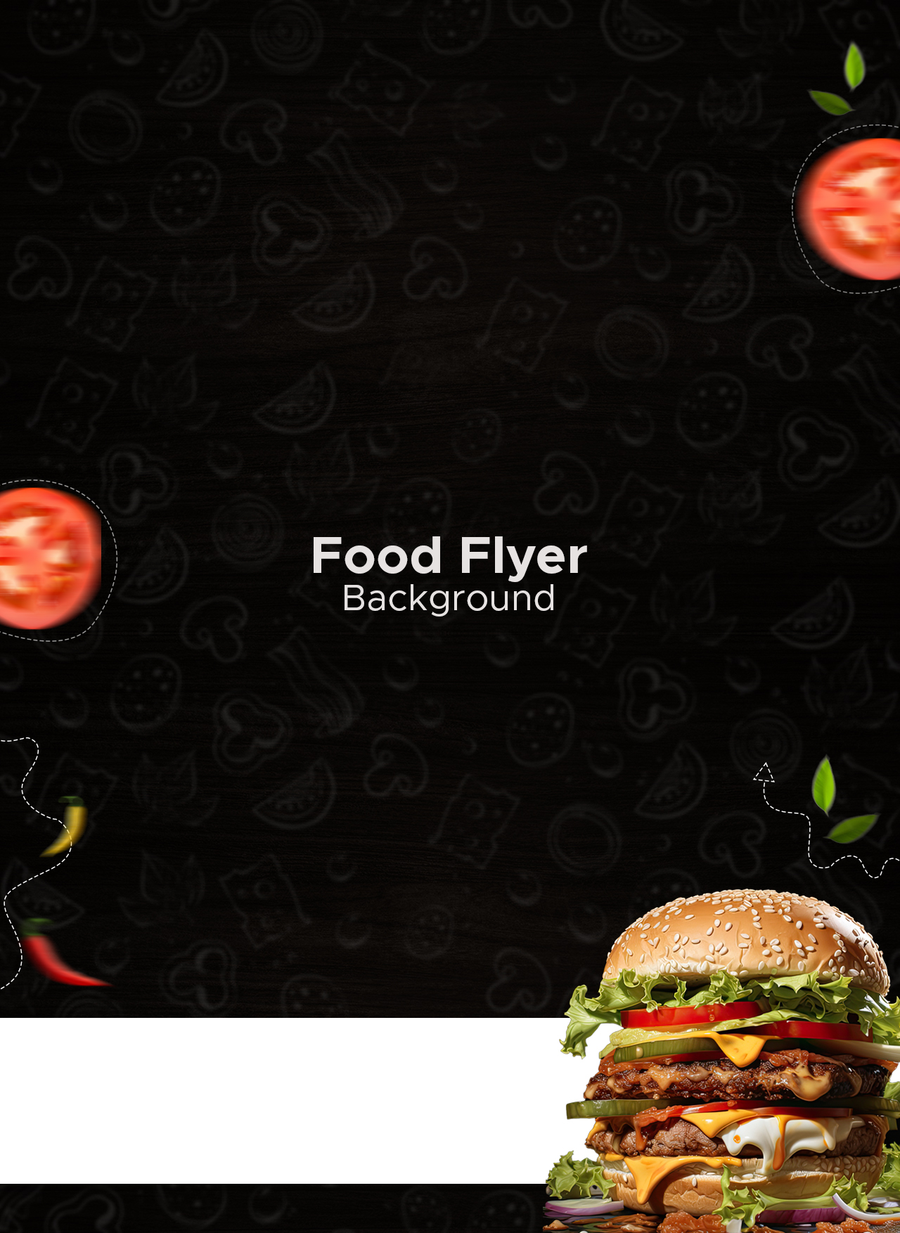 Food Flyer Background Free