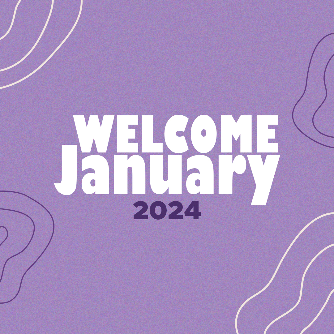 Free Welcome January Poster