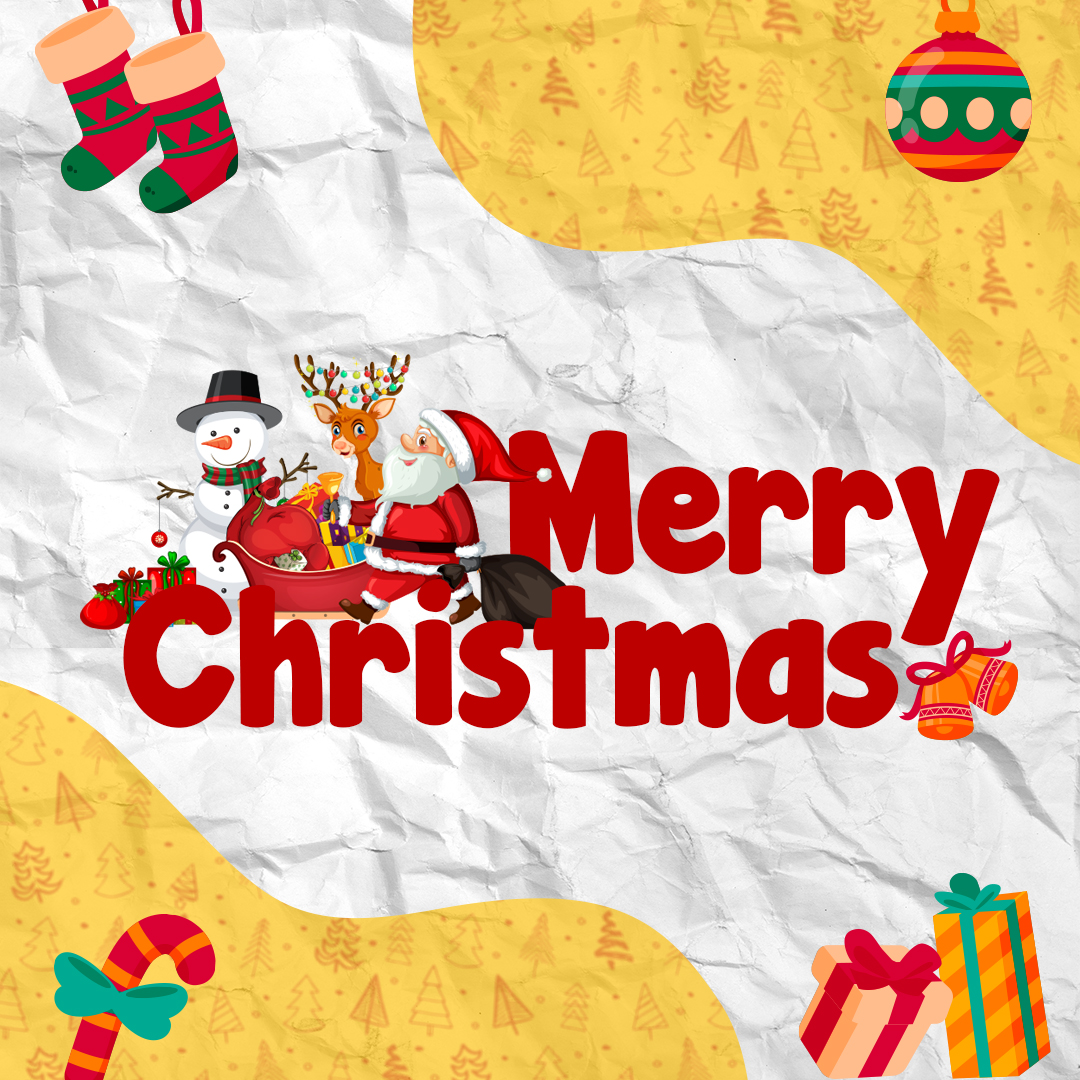 Merry Christmas Poster Template